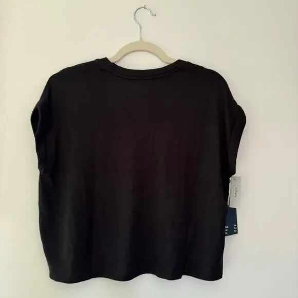 NWT Aritzia Wilfred Free Black Knit Top - Picture 2 of 8